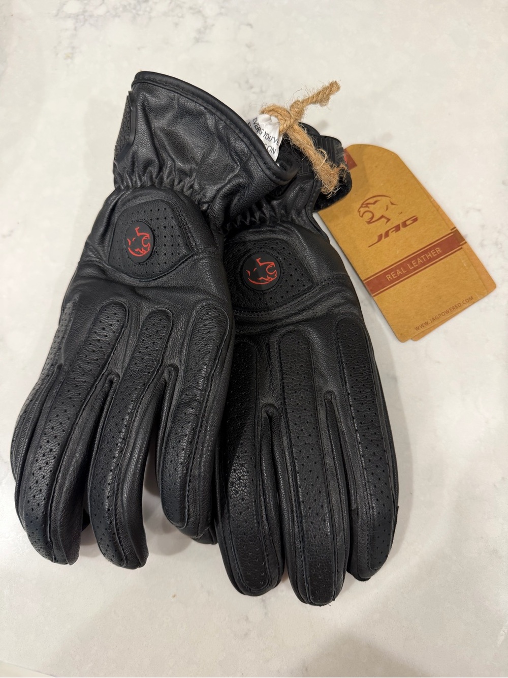 JAG Leather Motorcycle Roding Gloves